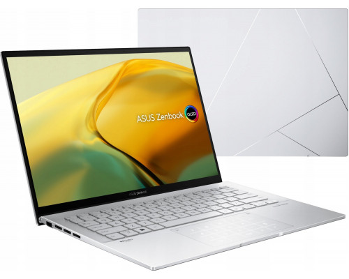 Laptop Asus ASUS ZenBook 14 OLED UX3402VA-KN591W - i5-13500H | 14" | Dotyk | 2,8k | 16GB | 512GB | W11H | Srebrny