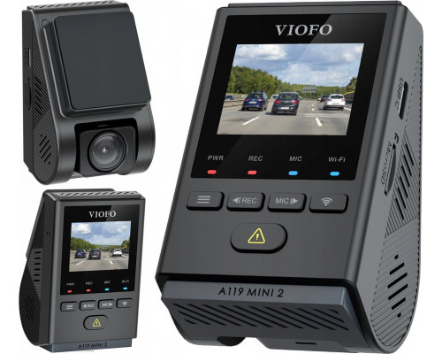 Viofo Recorder trasy VIOFO A119 MINI 2-G GPS
