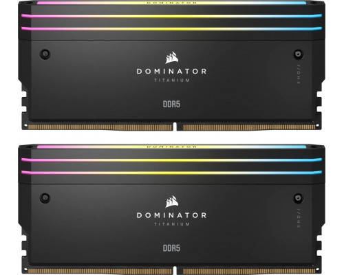 Corsair Dominator Titanium RGB, DDR5, 64 GB, 6400MHz, CL32 (CMP64GX5M2B6400C32)