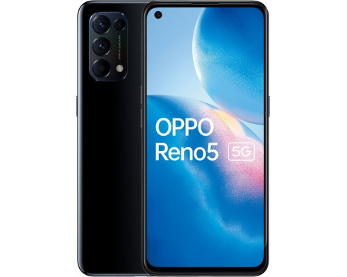 Oppo Reno5 5G 8/128GB Dual SIM Black  (CPH2145B)