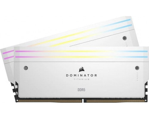 Corsair Dominator Titanium RGB, DDR5, 64 GB, 6600MHz, CL32 (CMP64GX5M2X6600C32W)