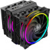 Akasa AKASA chladič CPU SOHO H7 Dual Tower RGB, 2x 120mm, LGA1700, AM5
