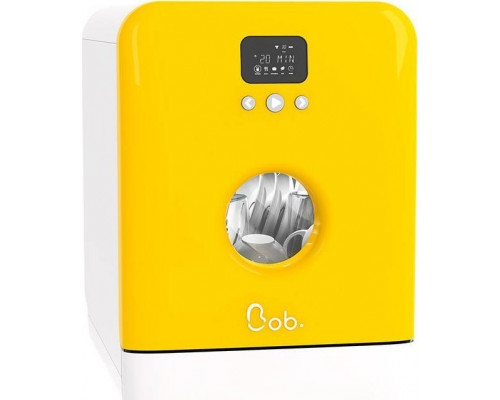 Daan Tech Compact Mini Table Dishwasher Bob Daan Tech (White/Yellow)