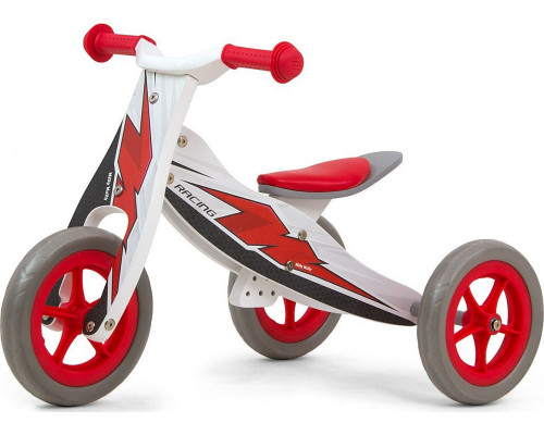Milly Mally 2in1 Look Racing Red and White